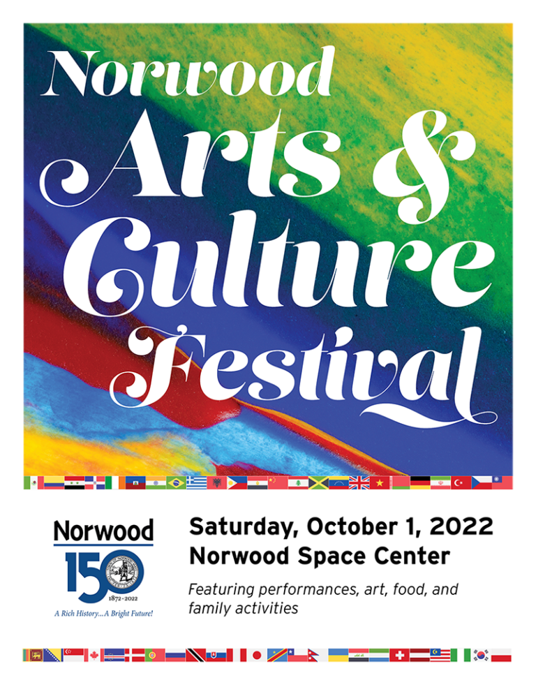 Norwood 150th Arts and Culture Festival 2022 Norwood Space Center