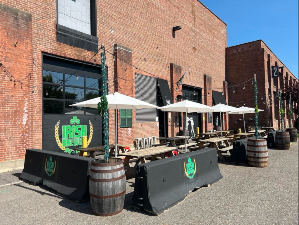 Irish Brewing Boston's Outdoor Seating Is Open!