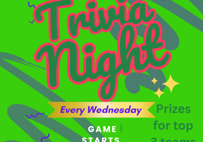 Wed Trivia Night Green Flyer